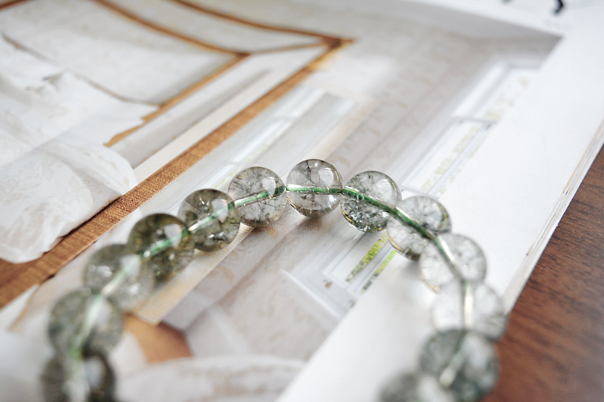 Silent Lucid | Rutilated Quartz Energy Bracelet