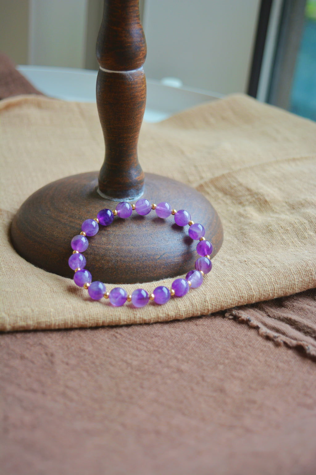 Amethyst Whisper | Necklace & Bracelet Set