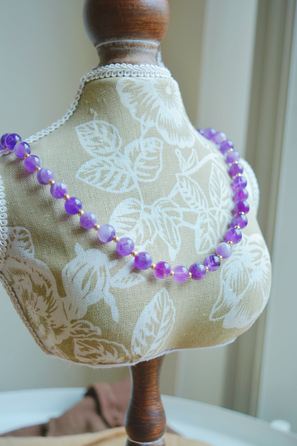 Amethyst Whisper | Necklace & Bracelet Set