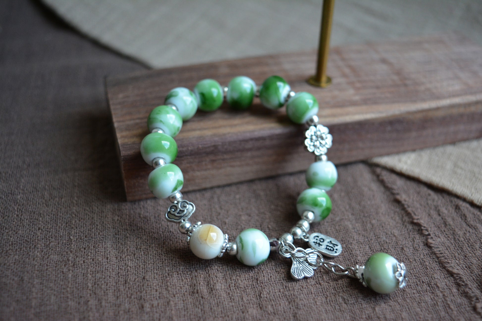 Ceramic Blooming｜Single-Layer Colorful Ceramic Bead Bracelet Collection