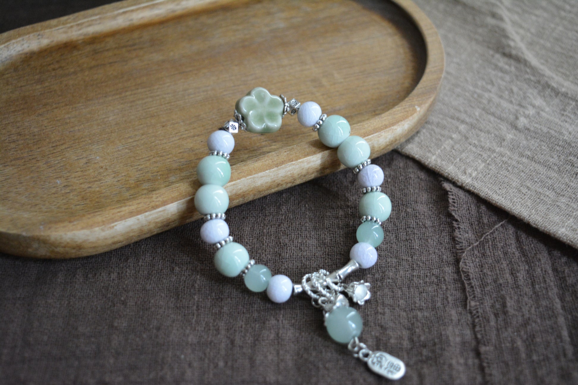 Ceramic Blooming｜Single-Layer Colorful Ceramic Bead Bracelet Collection