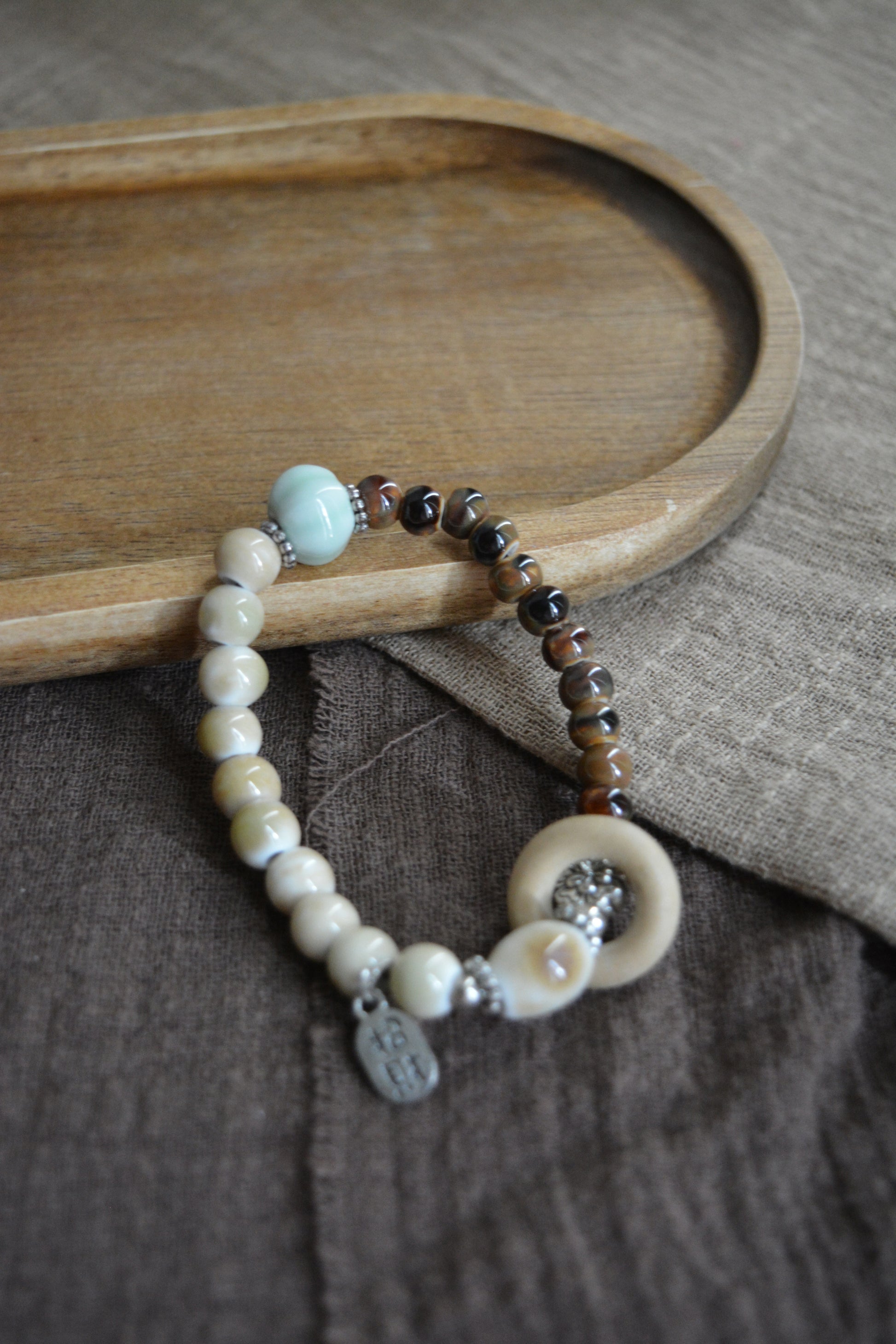 Ceramic Blooming｜Single-Layer Colorful Ceramic Bead Bracelet Collection