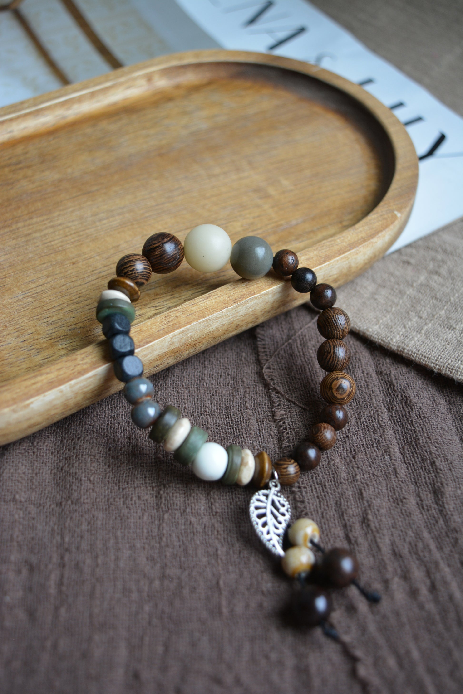 Ceramic Blooming｜Single-Layer Colorful Ceramic Bead Bracelet Collection