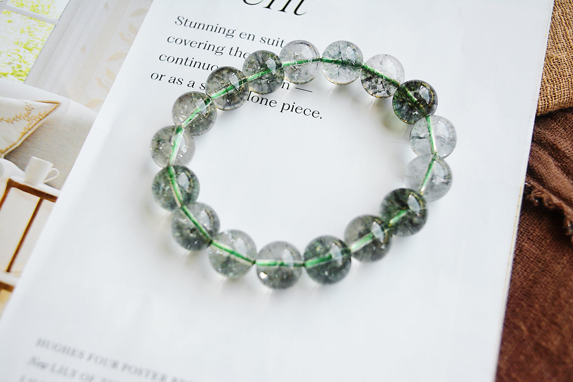 Silent Lucid | Rutilated Quartz Energy Bracelet