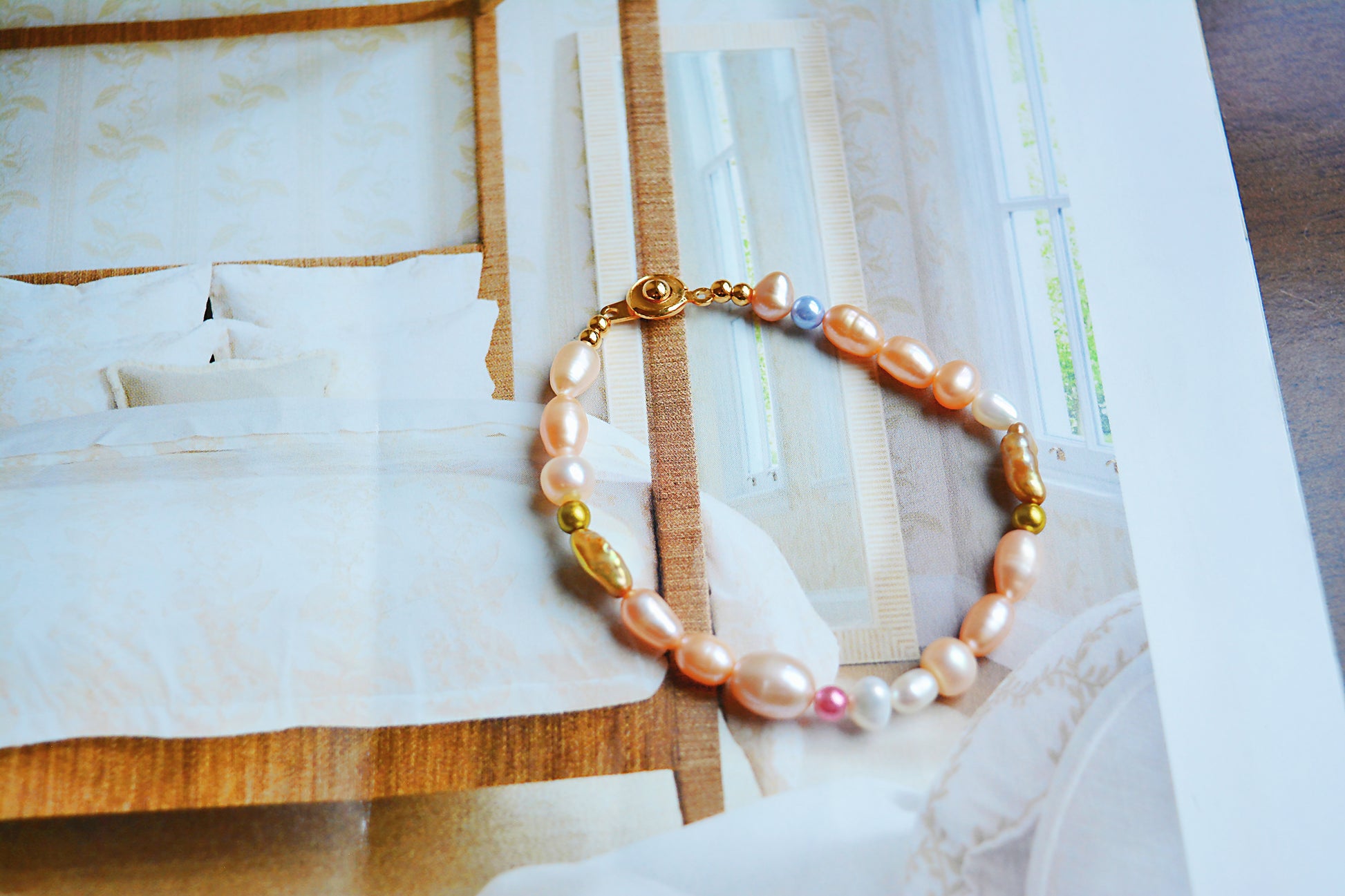 Prismatic Joy｜Dopamine Colorful Pearl Bracelet