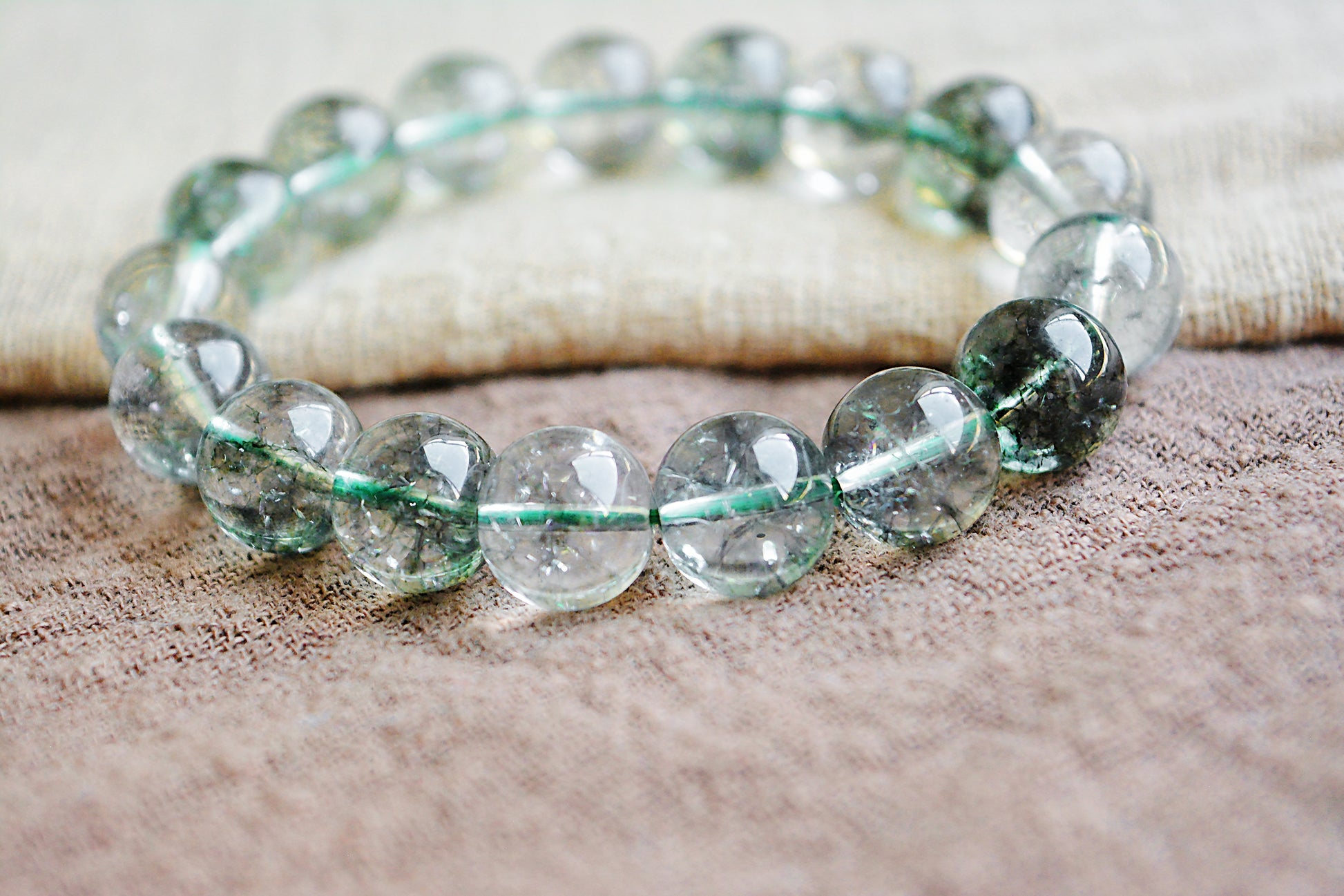 Silent Lucid | Rutilated Quartz Energy Bracelet